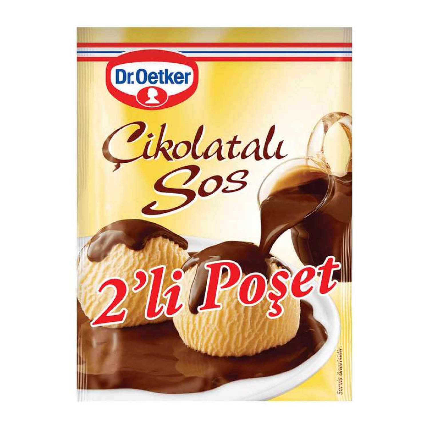 Dr.Oetker Çikolatalı Sos 102X2 G