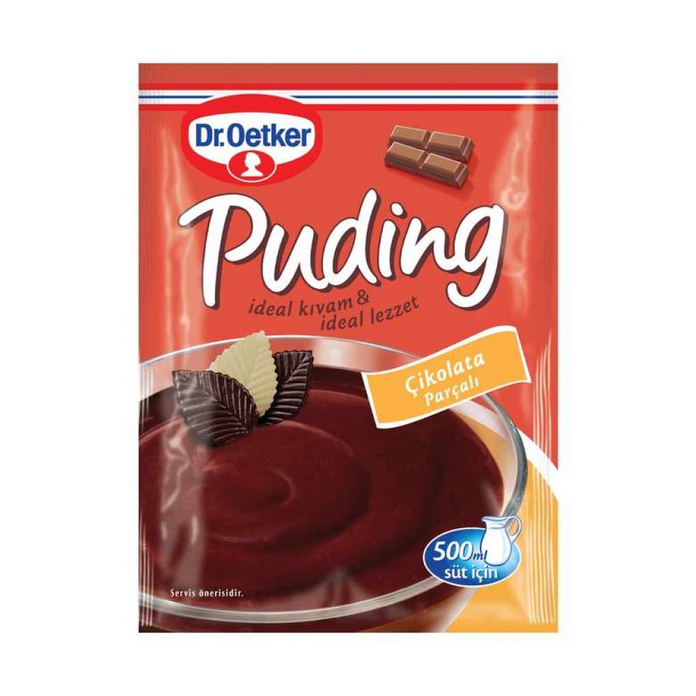 Dr.Oetker Puding Çikolata Parçalı 115 g