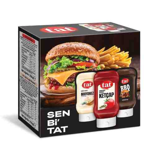 Tat Ketçap + Mayonez + Sos Set 250/210/250 G