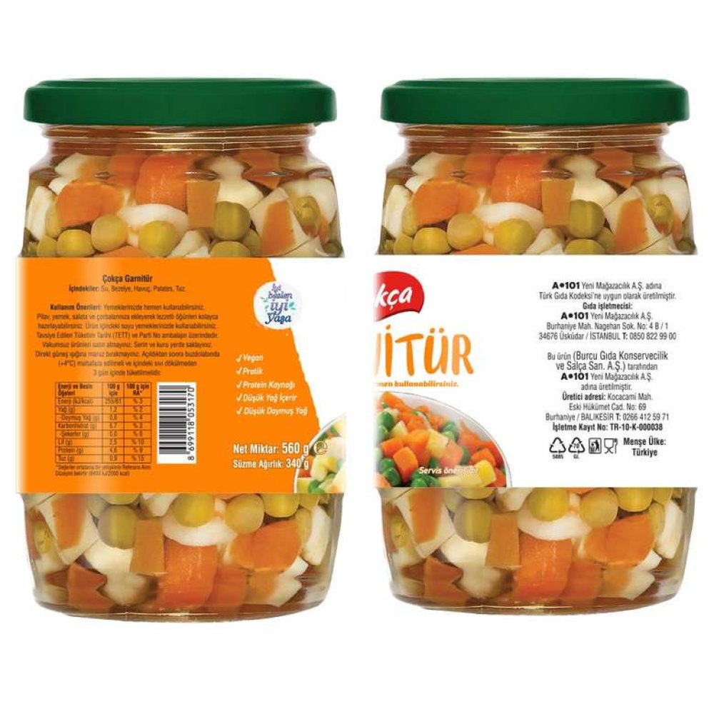 Çokça Garnitür 560 G