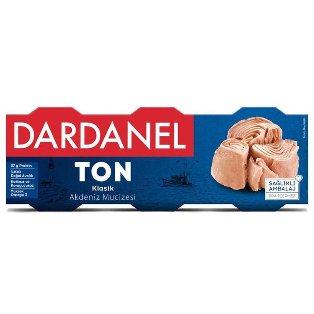 Dardanel Konserve Ton Balık 3X75 G