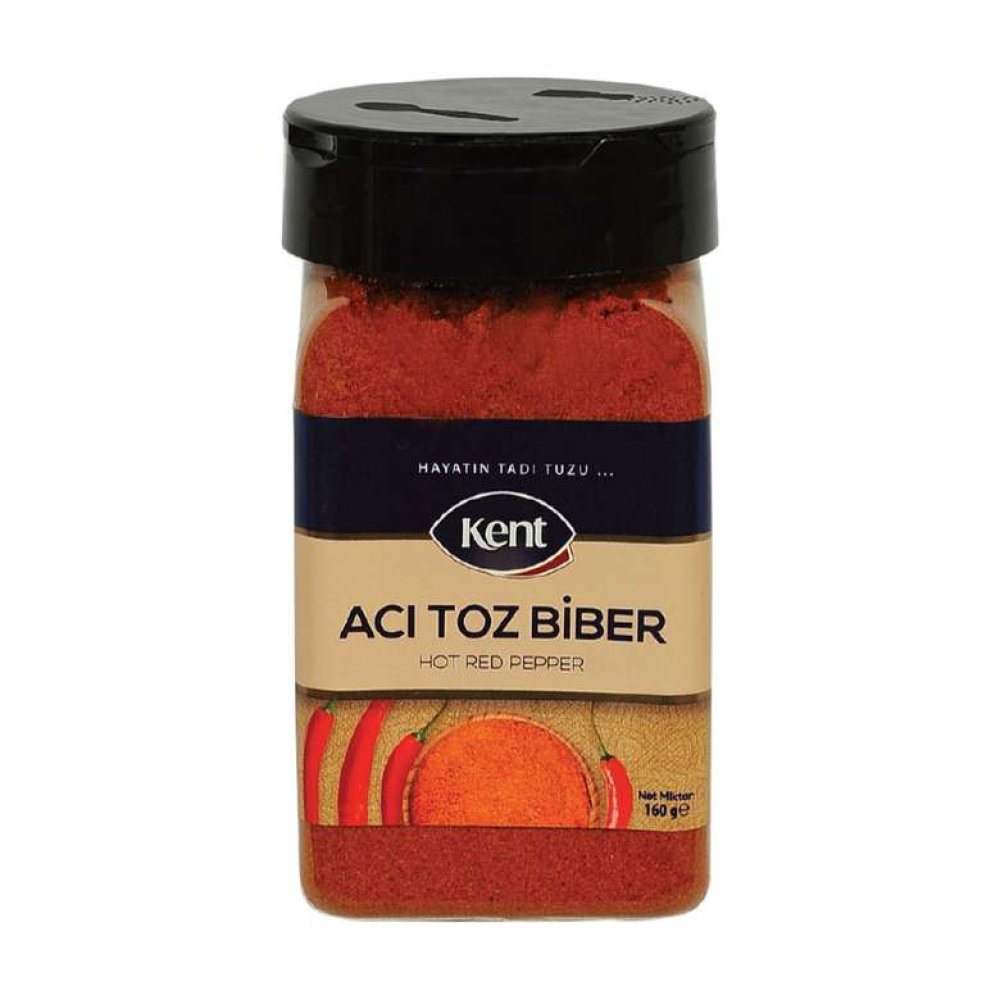 Kent Acı Baharat Toz Biber 160 G
