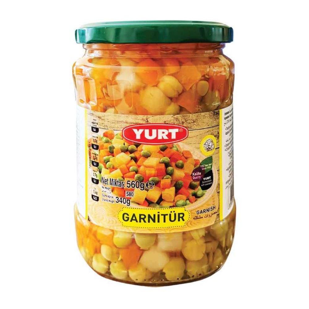 Yurt Konserve Garnitür 560 G