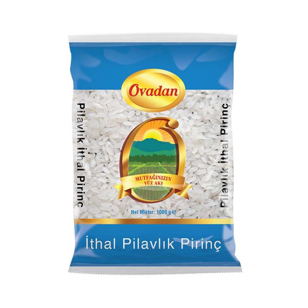 Ovadan Pirinç Pilavlık İthal 1000 G