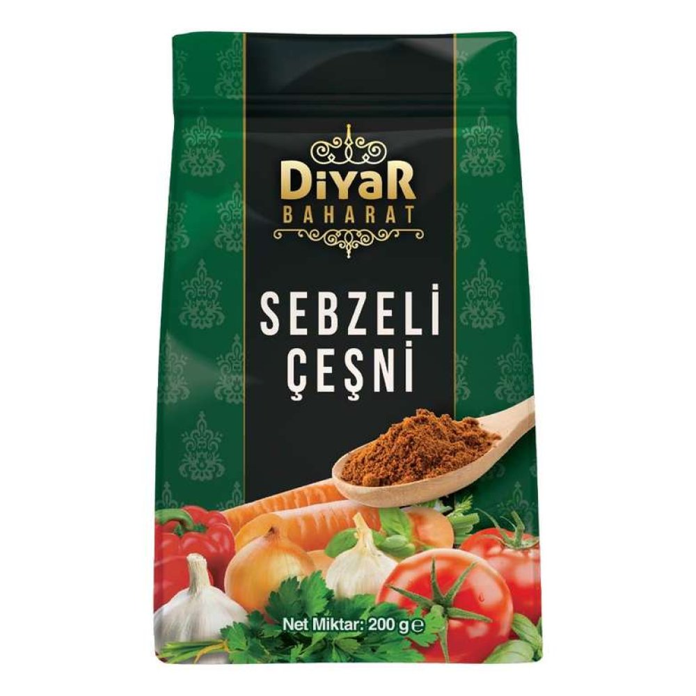 Diyar Baharat Çeşni Sebzeli 200 G