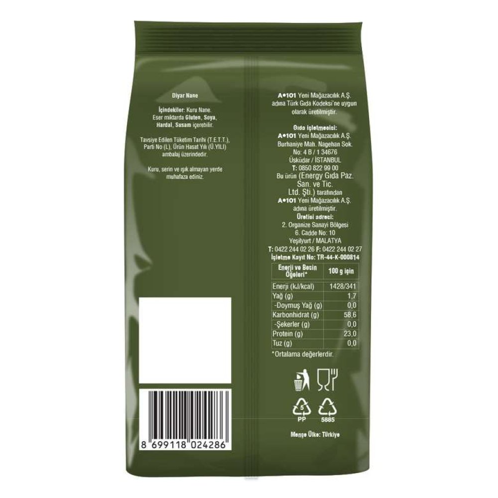 Diyar Baharat Nane 150 G