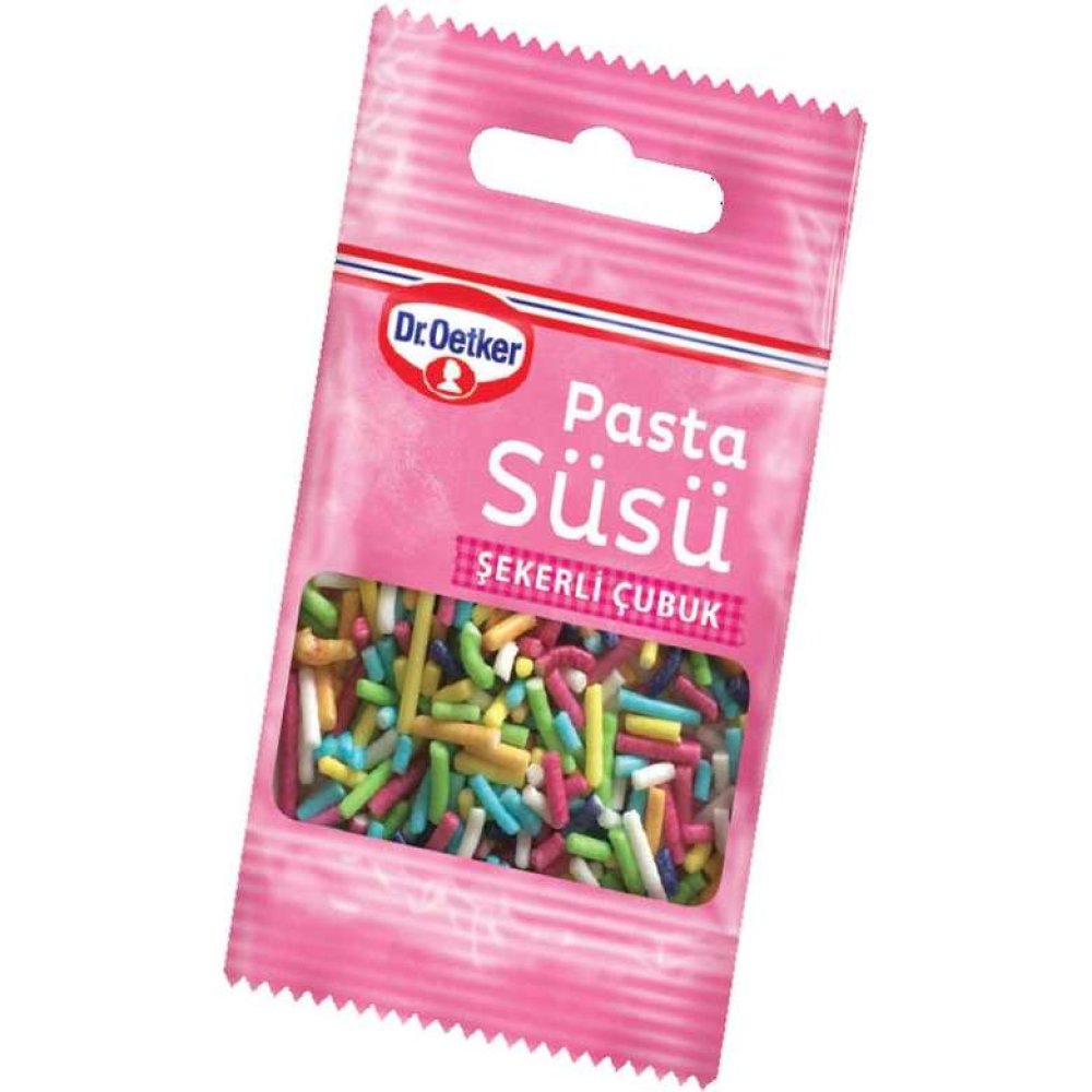 Dr.Oetker Şekerli Çubuklar Pasta Süsü 10 g