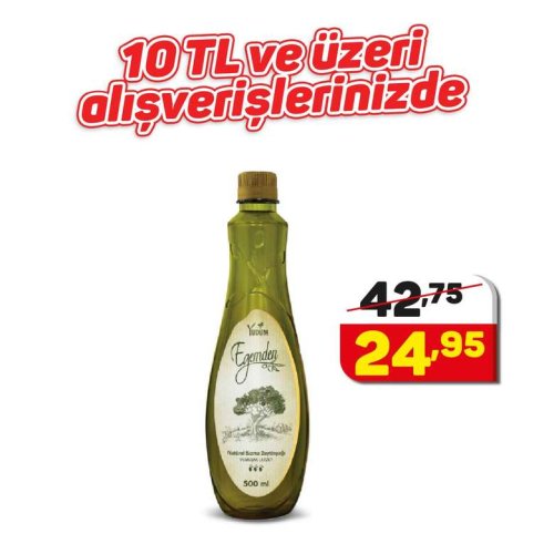 Yudum Egemden Sızma Zeytinyağı 500 ml