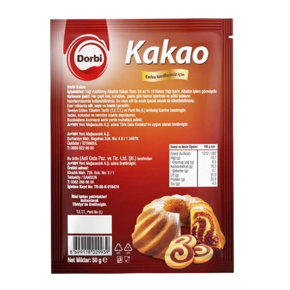 Dorbi Kakao 50 G
