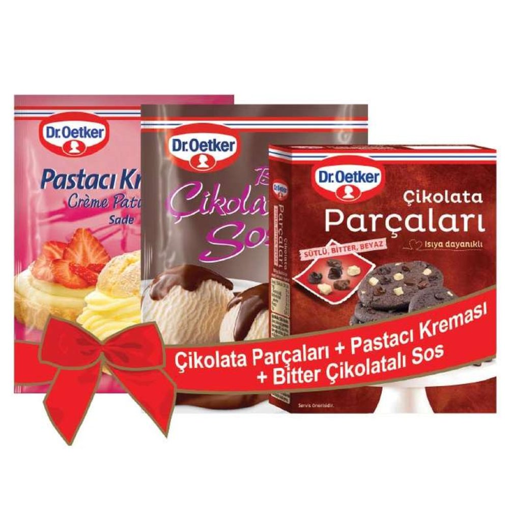 Dr.oetker Dekor Çikolatalı Soslu Pasta Kreması 351 G