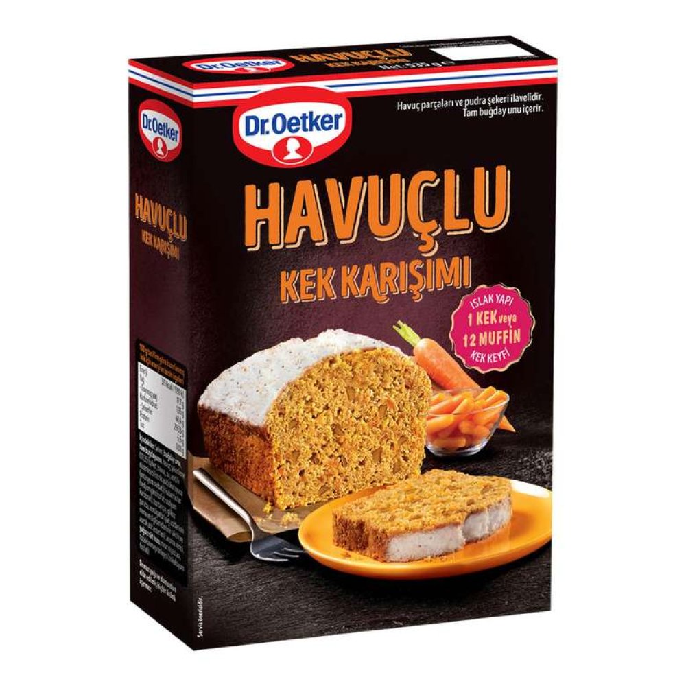 Dr.Oetker Havuçlu Kek 535 G