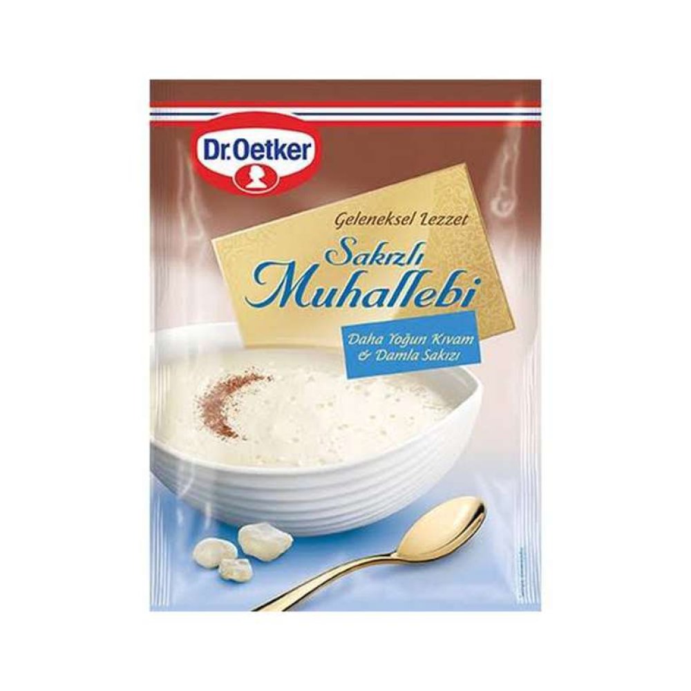 Dr.Oetker Toz Tatlı Sakızlı Muhallebi 150 G