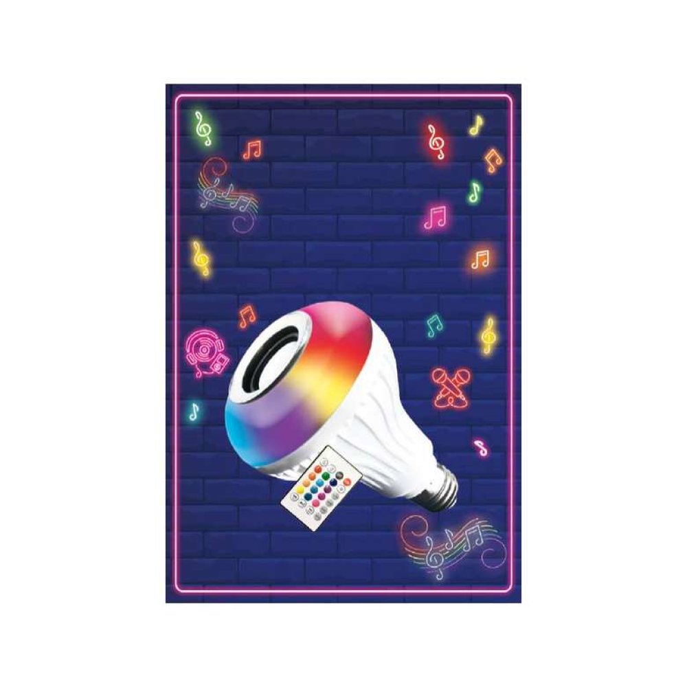 Elitled Bluetooth Hoparlörlü RGB LED Ampul
