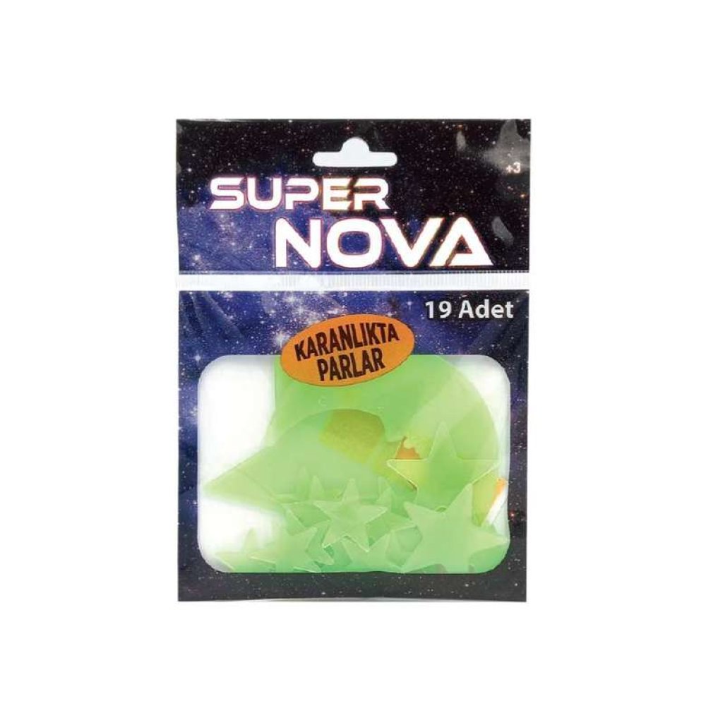 Fosforlu Ay Yıldız 19 Parça