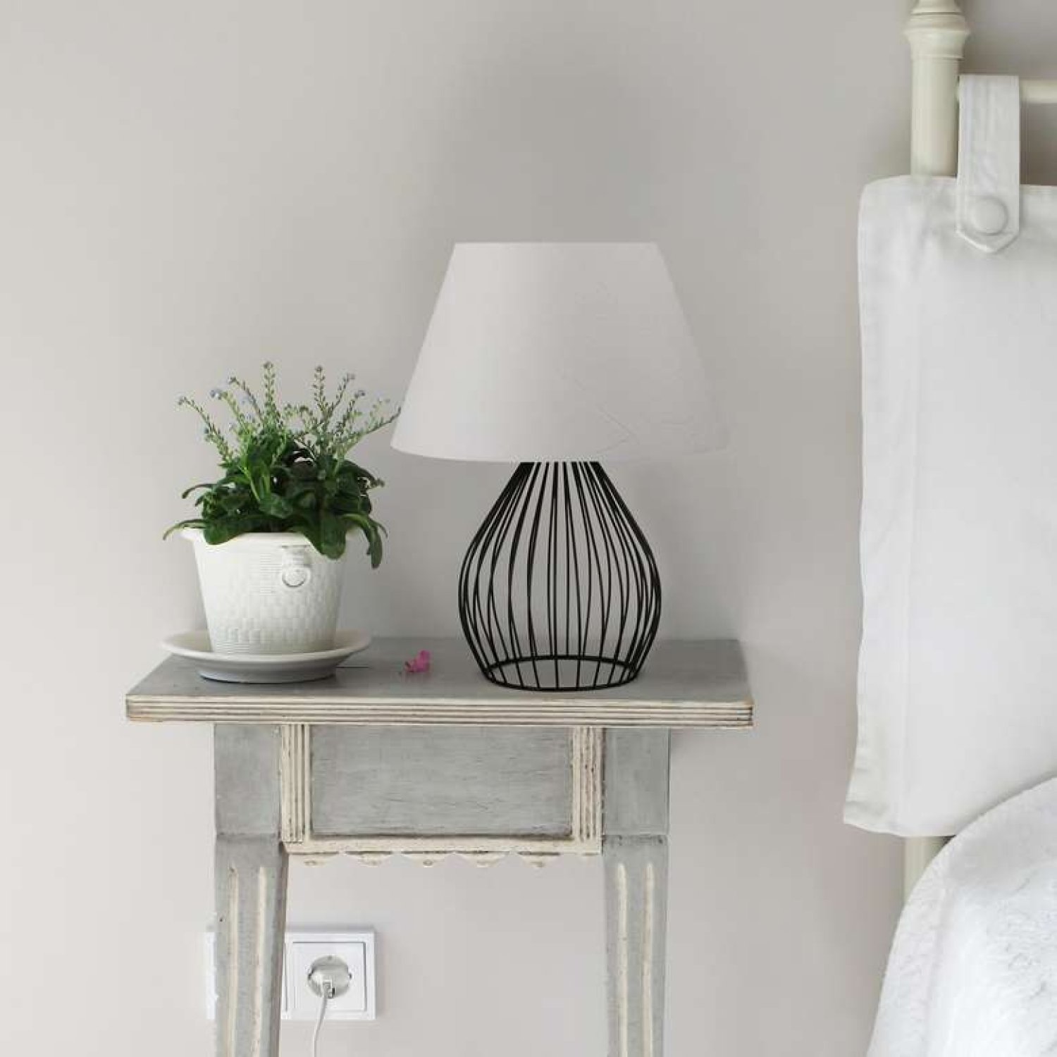 Homing Pu Metal Gövdeli Abajur AYD-2290