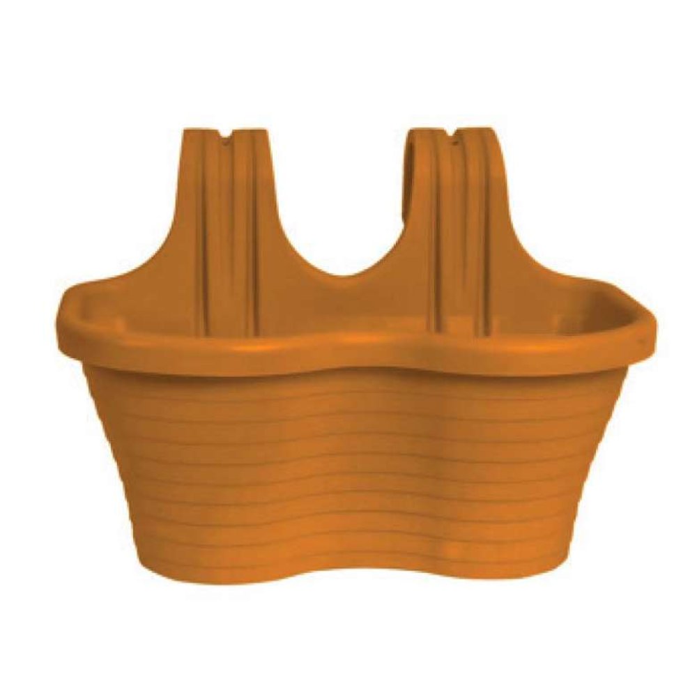 Askılı Balkon Saksısı 6,5 L Kahverengi