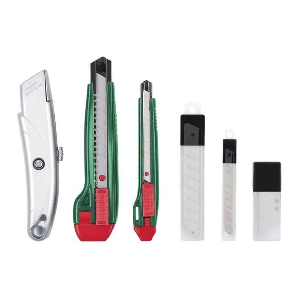 Piranha 12 Parça Halı ve Maket Bıçağı Seti