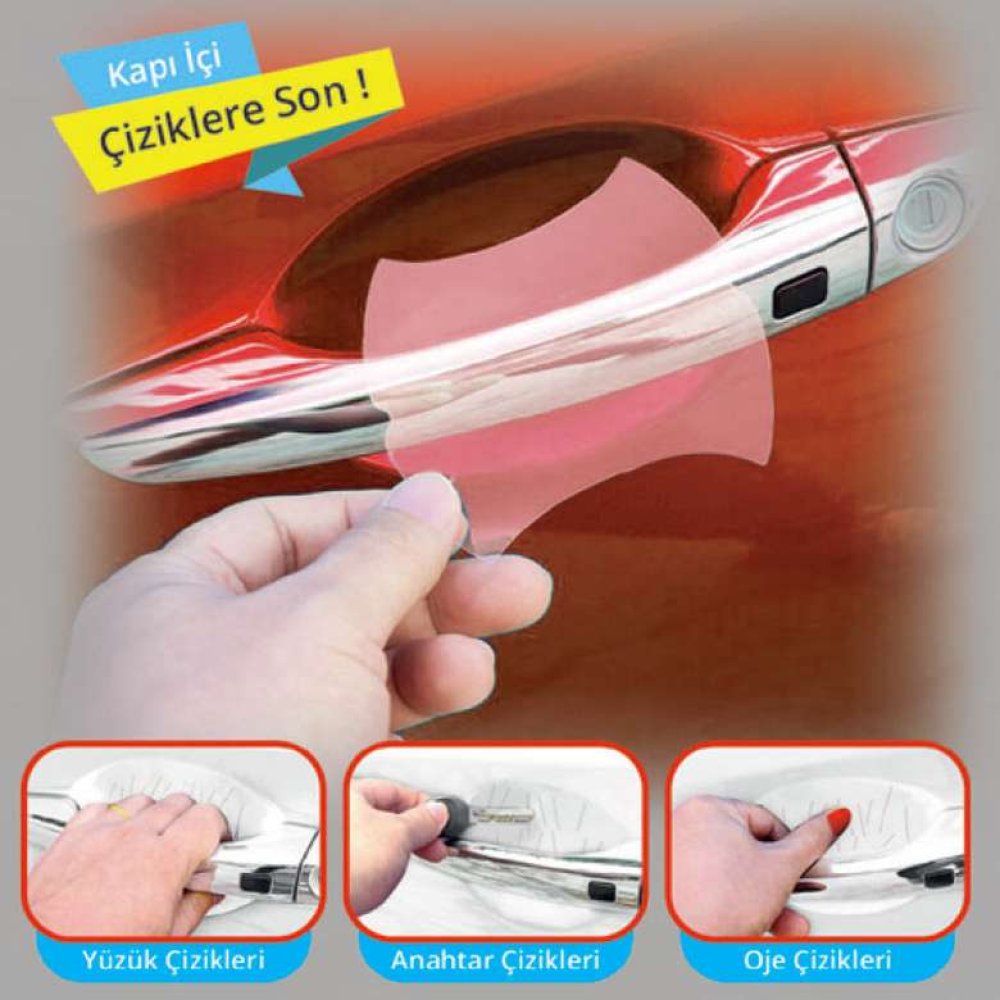 Piranha Araç Kapı Çizik Koruma Filmi