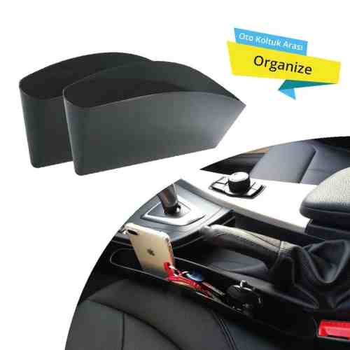 Piranha Araç İçi Koltuk Arası Organizer 2'li