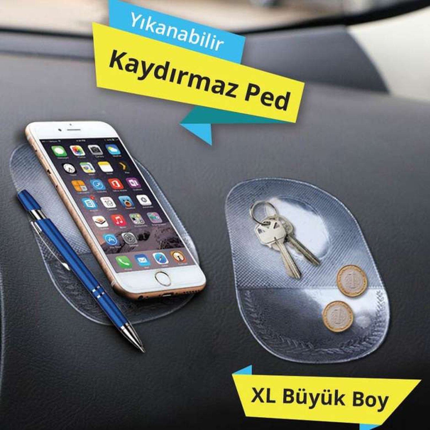 Piranha Kaydırmaz Ped