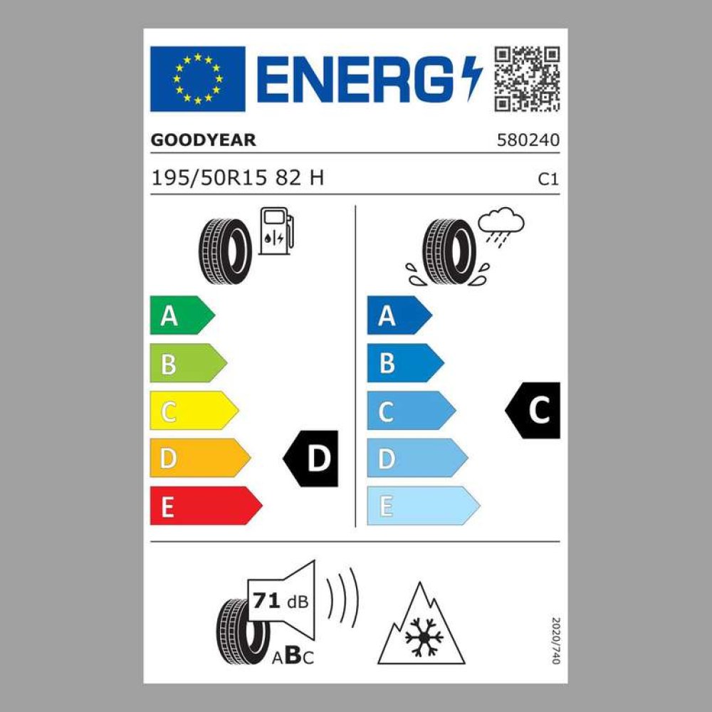 Goodyear 195/50 R15 82H Vector 4Seasons G2 Dört Mevsim Oto Lastiği  (Üretim Tarihi: 5.Hafta 2022)