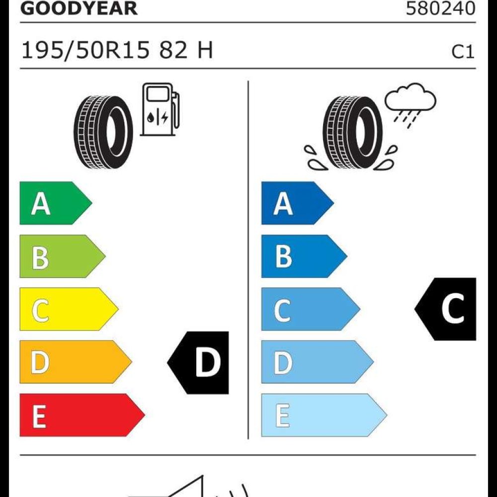 Goodyear 195/50 R15 82H Vector 4Seasons G2 Dört Mevsim Oto Lastiği  (Üretim Tarihi: 5.Hafta 2022)