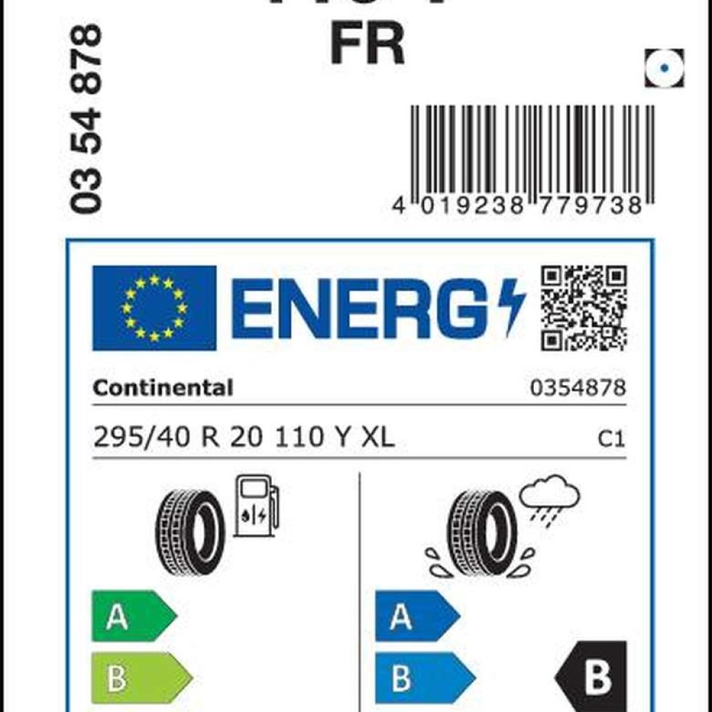 Continental 295/40R20 110Y XL Fr CrossContact Uhp Ro1 Oto Yaz Lastiği (Üretim Tarihi: 38.Hafta 2021)