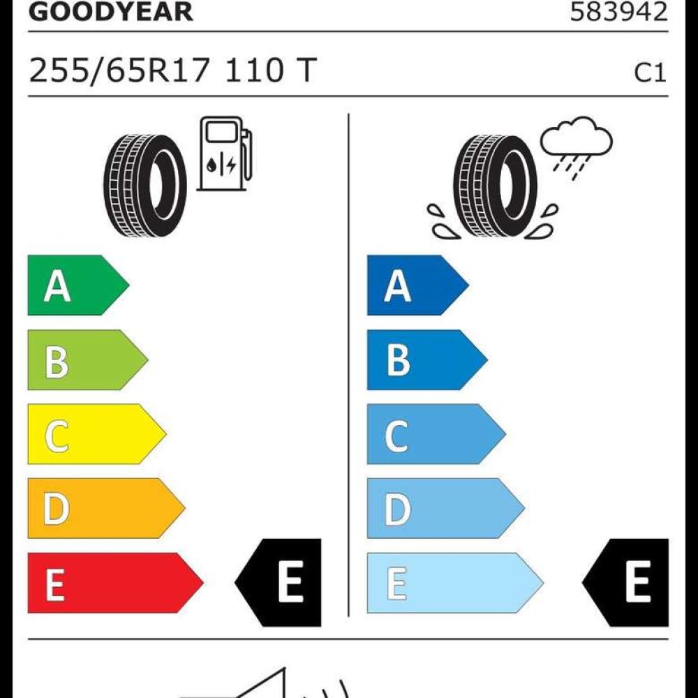 Goodyear 255/65 R17 110T Wrangler At Adventure Yaz Oto Lastiği  (Üretim Tarihi: 41.Hafta 2021)