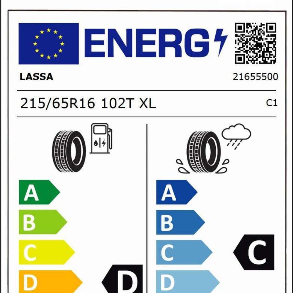 Lassa 215/65 R16 102T XL M+S Competus A/T 2 Yaz Oto Lastiği (Üretim Tarihi: 16.Hafta 2021)