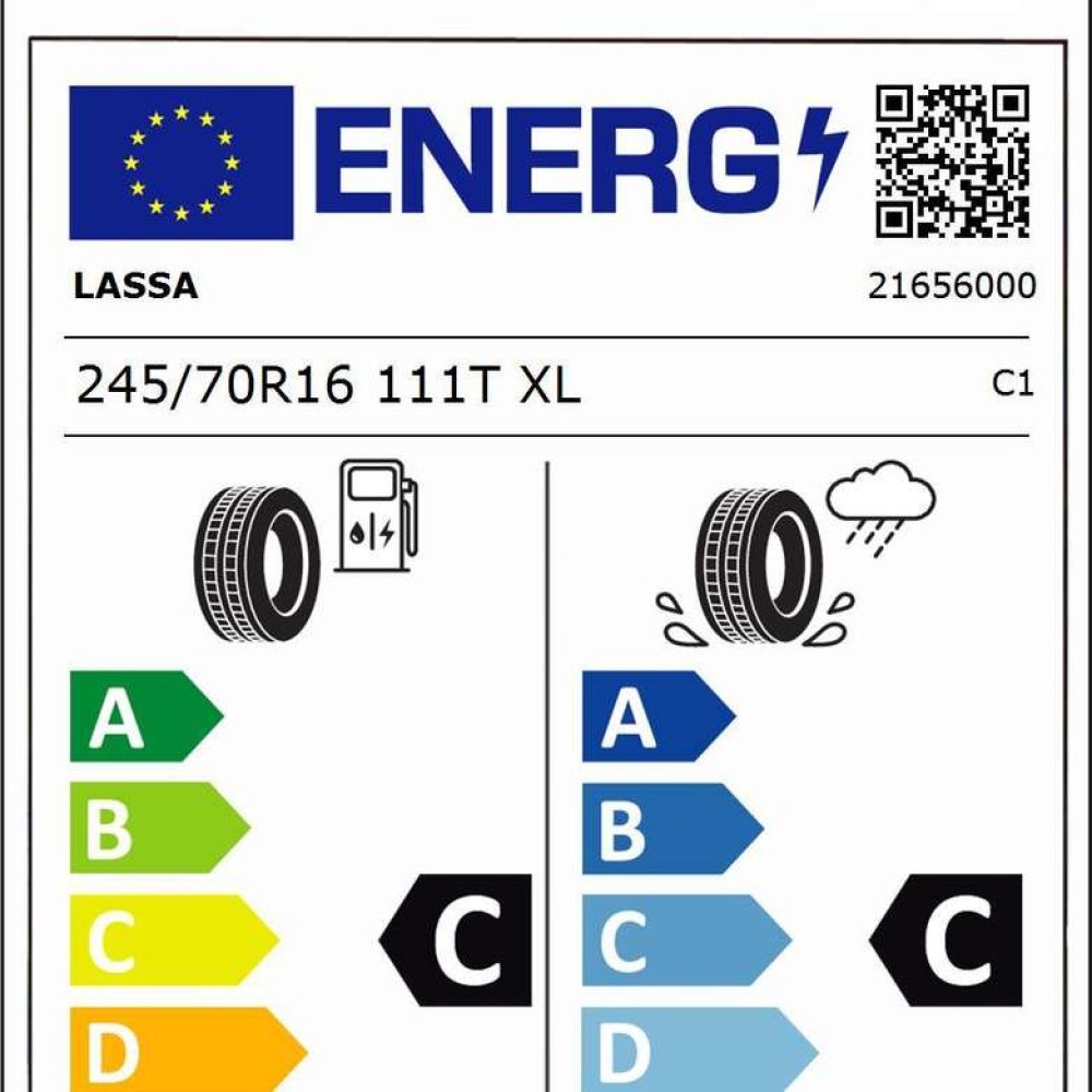 Lassa 245/70 R16 111T XL M+S Competus A/T 2 Yaz Oto Lastiği  (Üretim Tarihi: 8.Hafta 2021)
