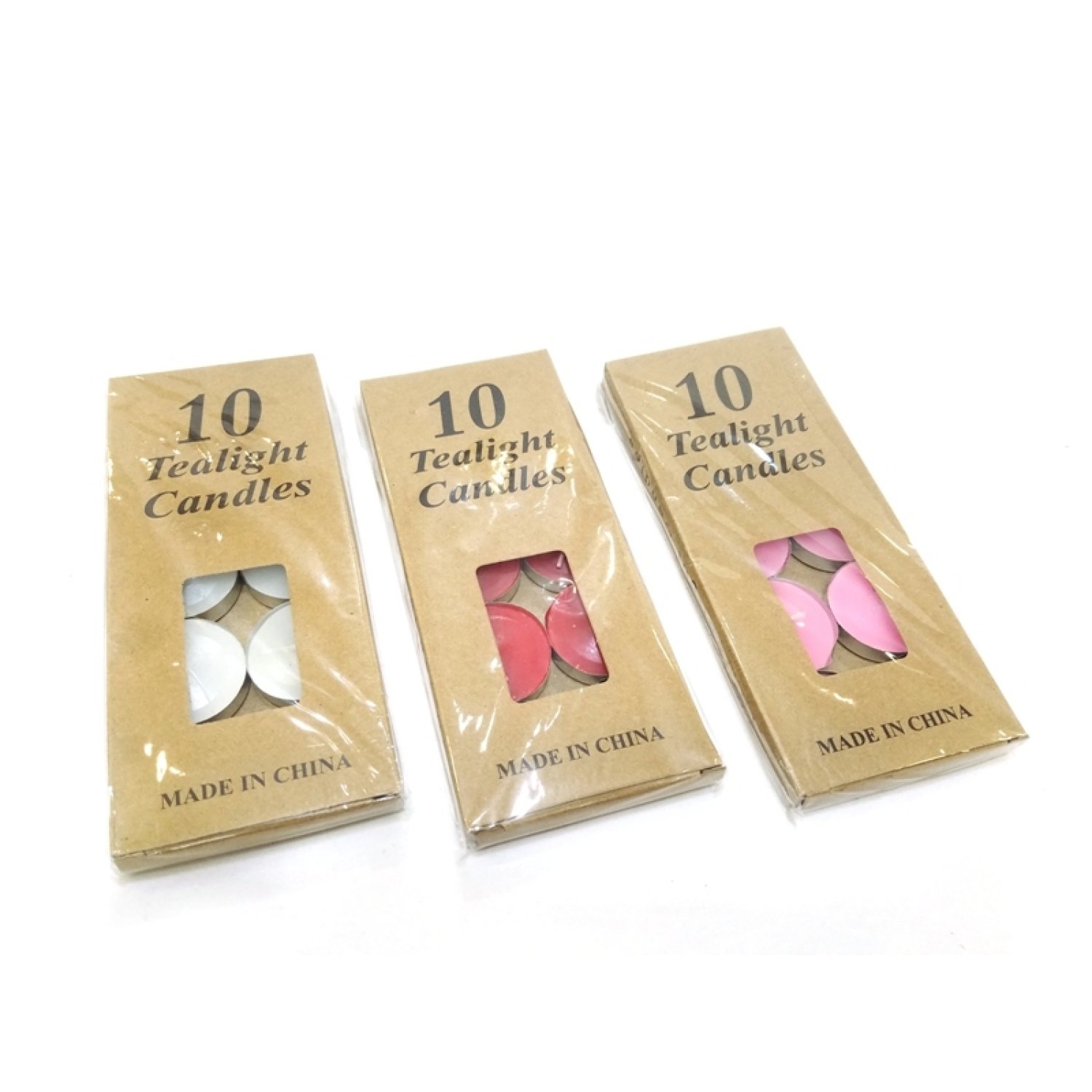 10'lu Ucuz Mum Toptan