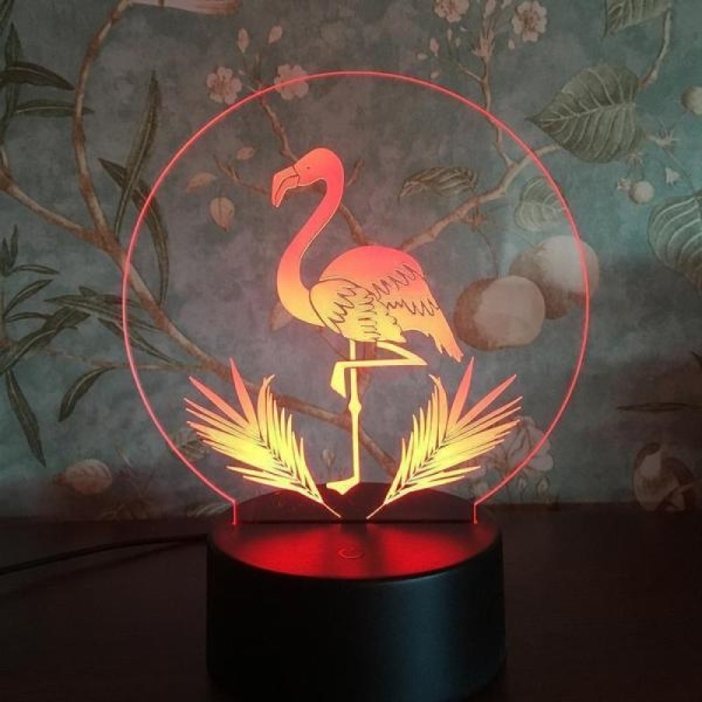 3D Flamingo Gece Lambası