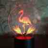 3D Flamingo Gece Lambası