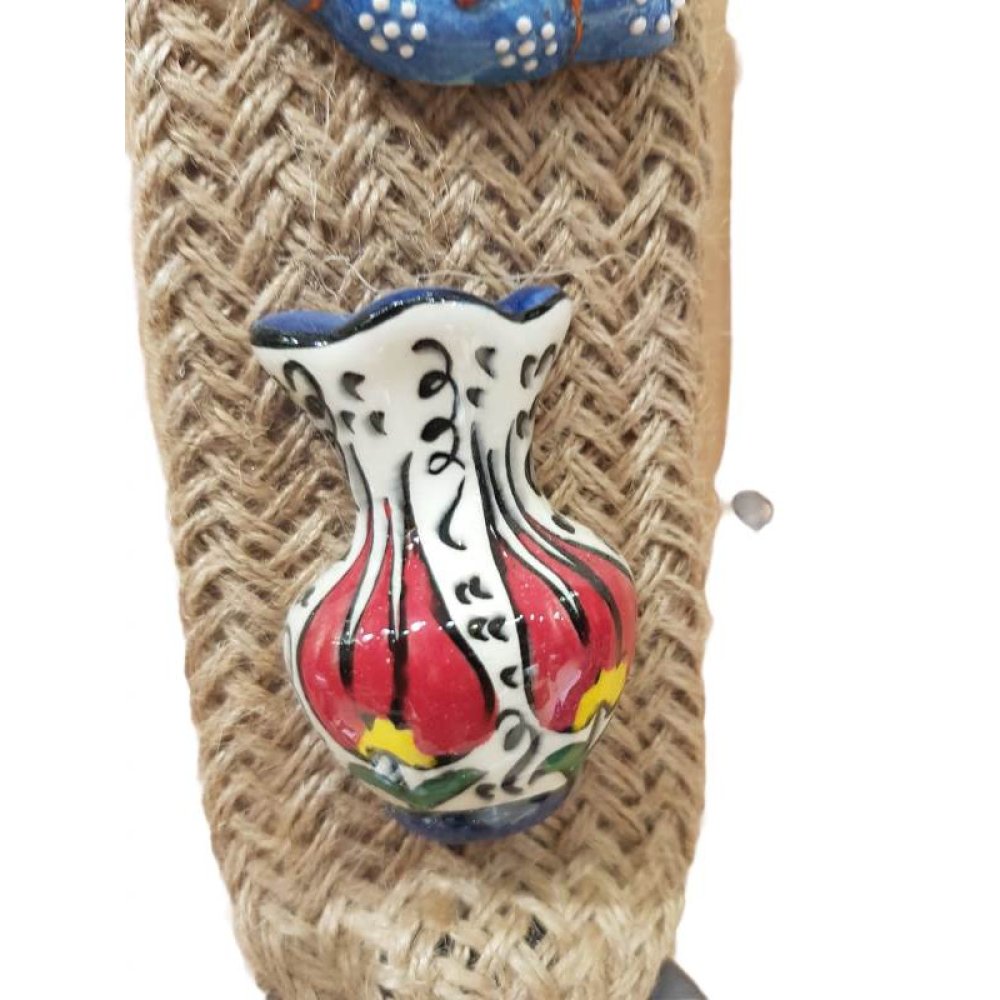 Asılabilir Hasır Sarkaç Kapı Süsü