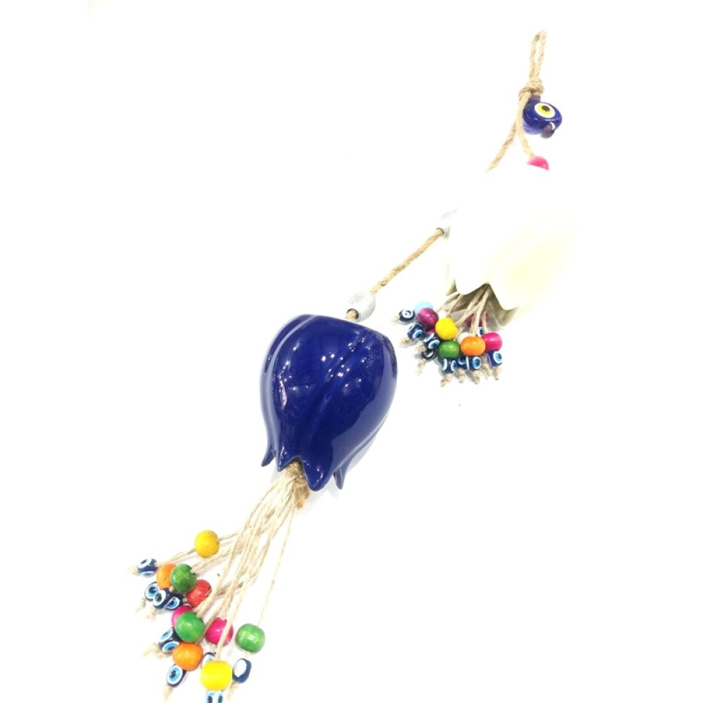 Askılı Seramik Lale Duvar Süsü