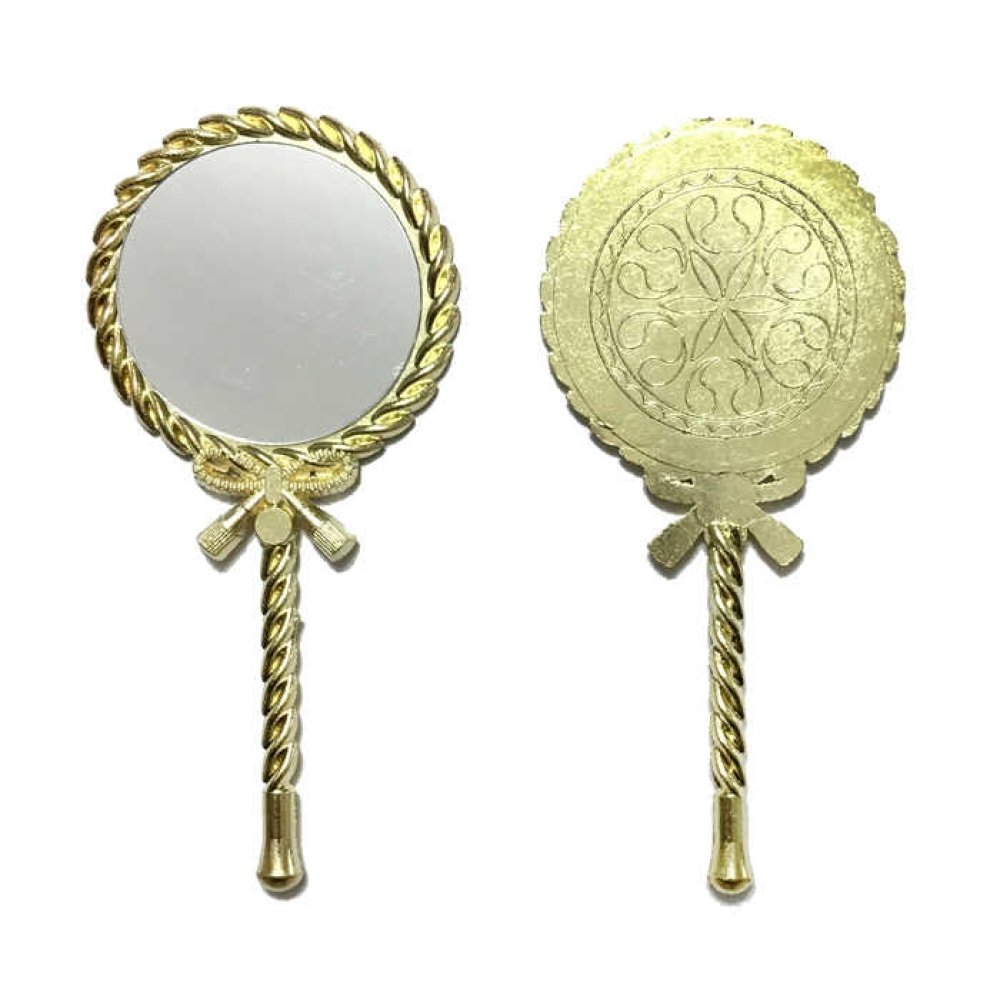 AYNA BURGULU METAL ASETAT KUTULU ALTIN PK:20 KL600