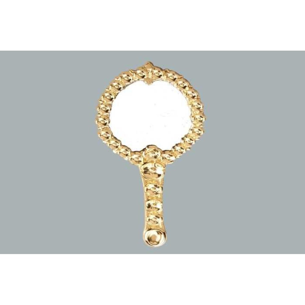 AYNA ÇİÇEKLİ METAL ALTIN P10-300