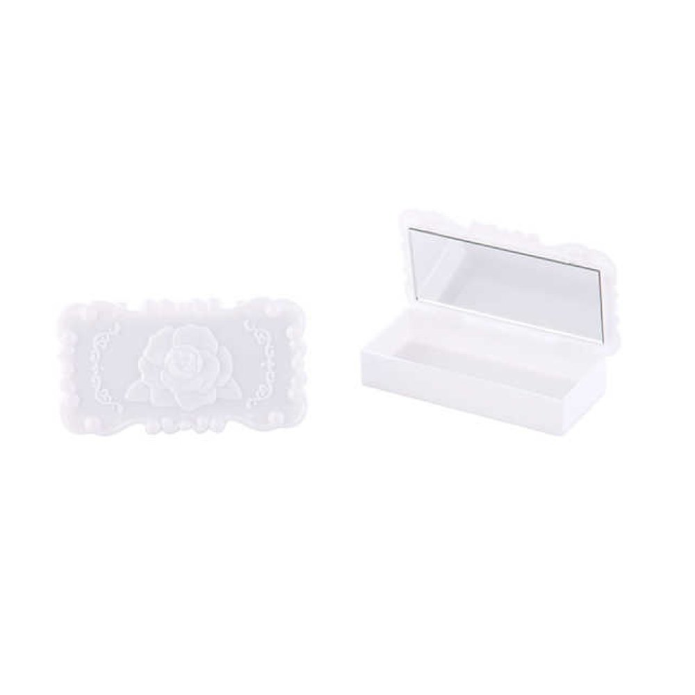 AYNA KUTULU GÜLLÜ BEYAZ pk10-480