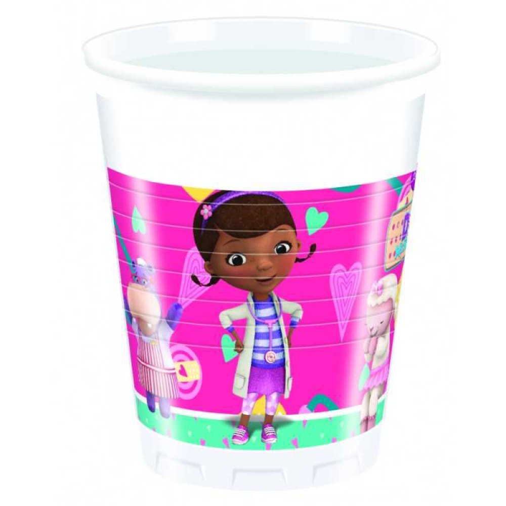 BARDAK DOC MCSTUFFINS 180/200cc PK:8 KL:24