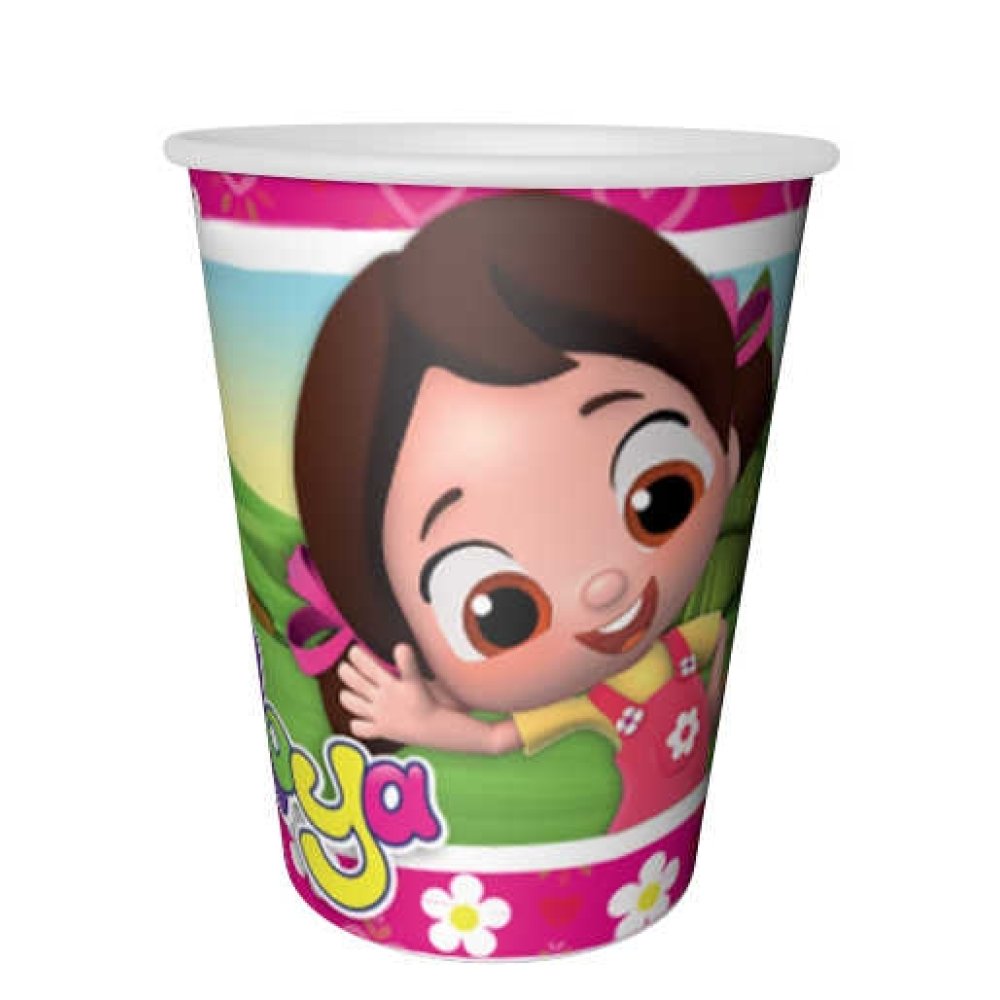 BARDAK NİLOYA LİSANSLI BARDAK 220/240cc PK:8 KL:24