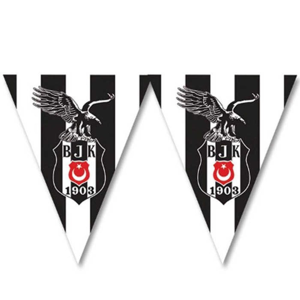 BEŞİKTAŞ ÜÇGEN BAYRAK SET