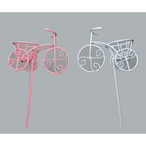 BİSİKLET SEPETLİ ÇUBUKLU PEMBE P10-500