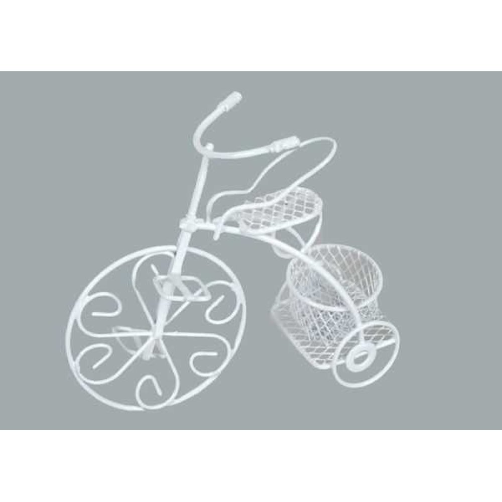 BİSİKLET TEL SEPETLİ BEYAZ P10-300