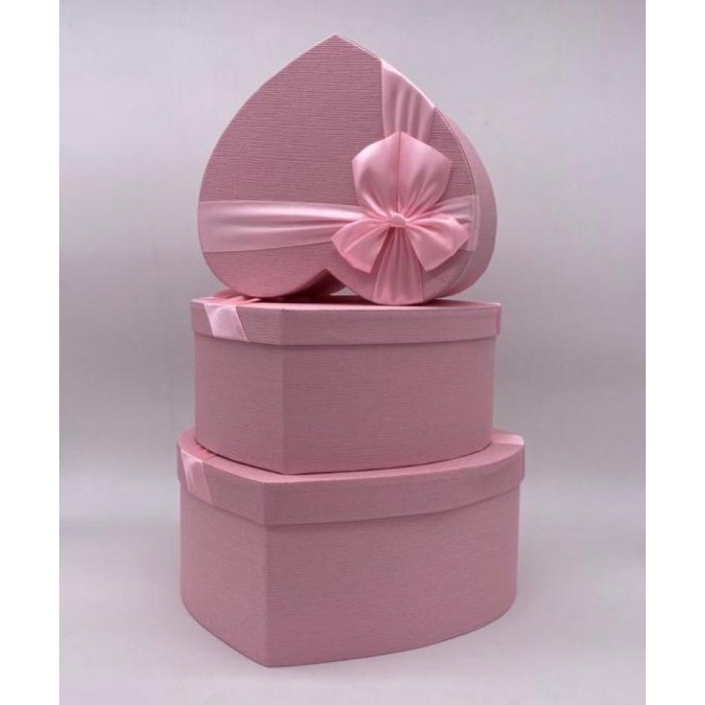 Büyük Boy 3'lü Kalp Hediye Kutusu