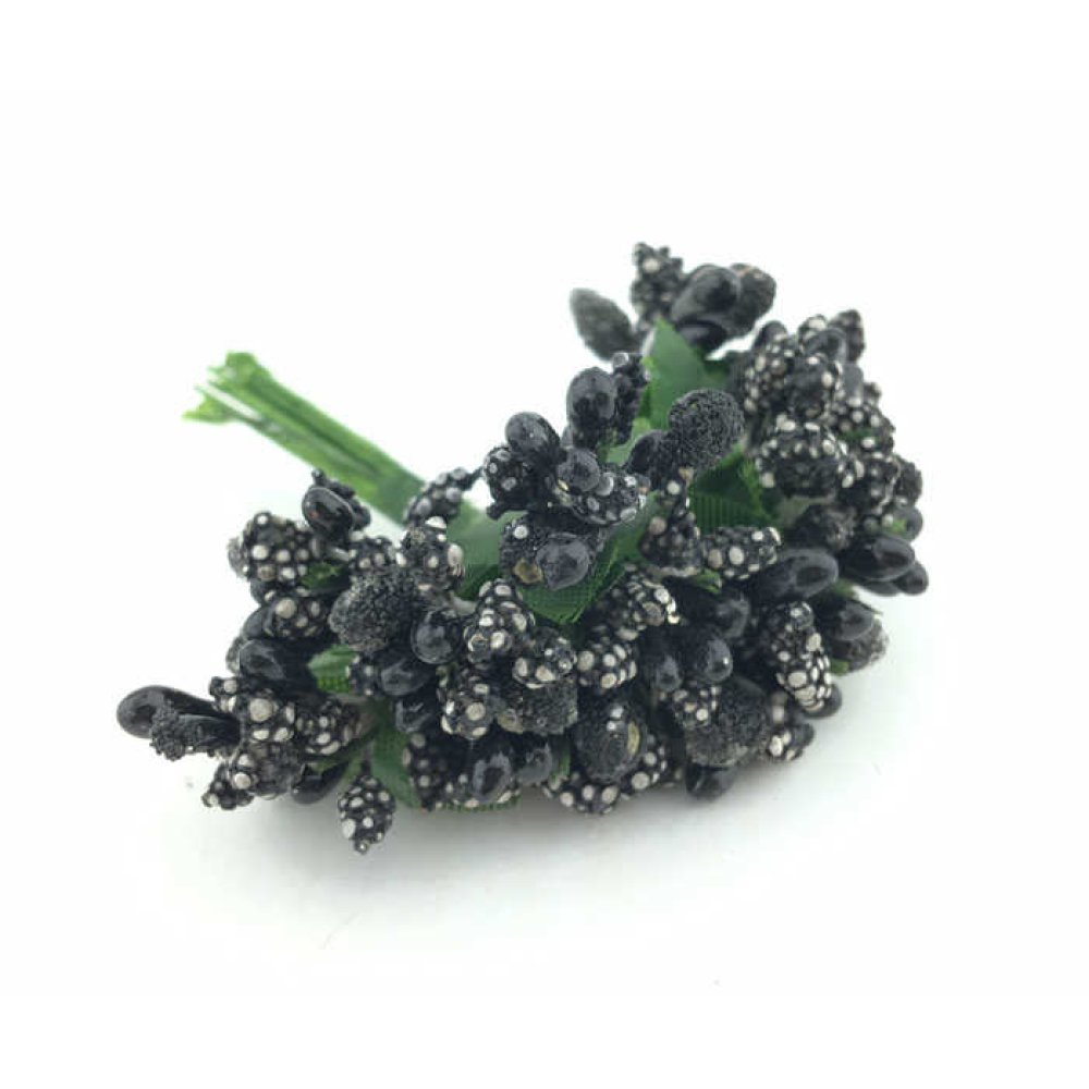 ÇİÇEK CİPSO GÖRÜNÜMÜNDE SİYAH PK:144 KL:50