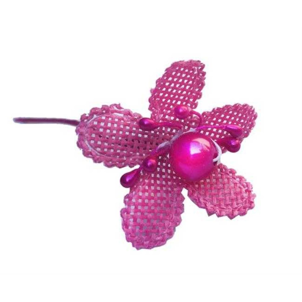 ÇİÇEK  İNCİLİ VE TOMURCUKLU  FUŞYA  P72-KL100