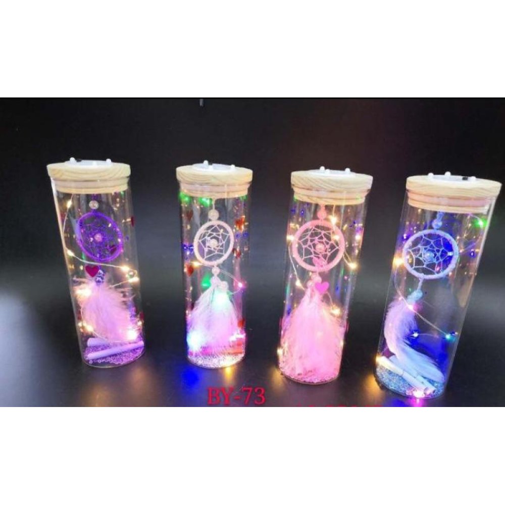 Dekoratif Işıklı Düş Kapanı Fanus