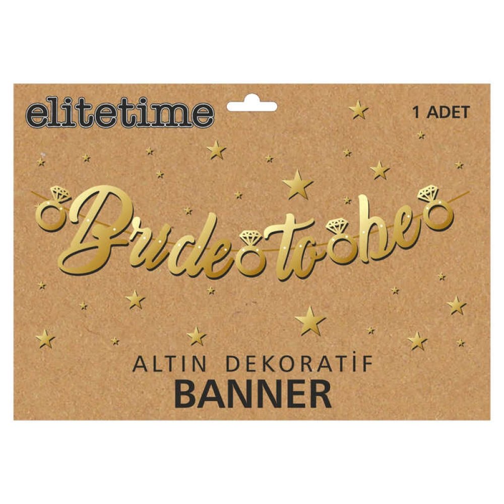 FLAMA BRIDE TO BE METALİZE ALTIN PK:1 KL:300