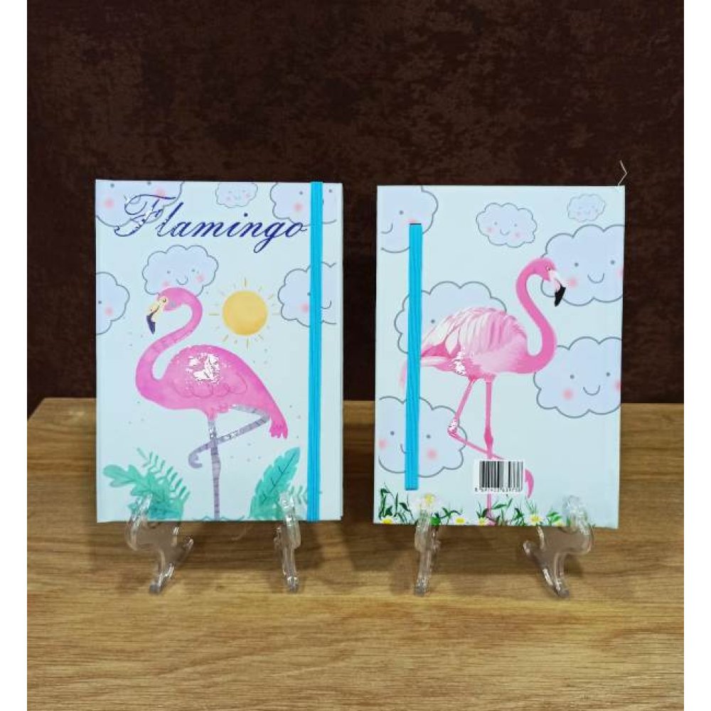 Flamingo Baskılı Defter 80 Yaprak