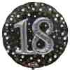 FOLYO BALON SPARKLING BIRTHDAY 18 YAŞ 81x81cm İKİLİ SET ANAGRAM MARKA